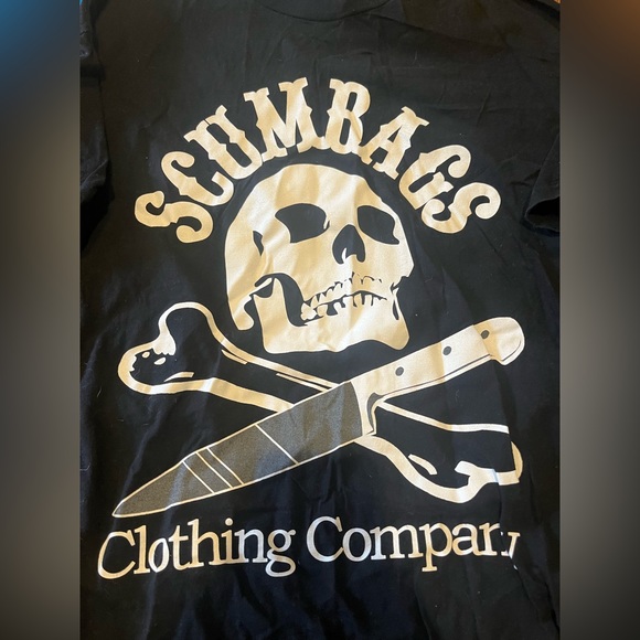 Scumbags Short Sleeve Shirt Size Large - Picture 2 of 4